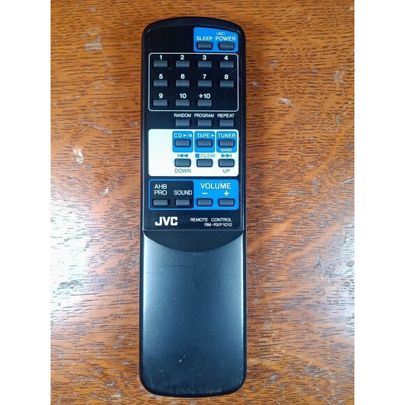 JVC RM-RXP1010 OEM Original Remote Control Tested Black - Picture 1 of 3
